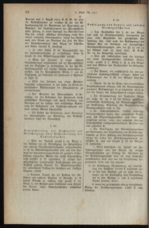 Verordnungsblatt für den Dienstbereich des österreichischen Bundesministeriums für Finanzen 19190214 Seite: 32