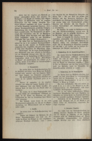 Verordnungsblatt für den Dienstbereich des österreichischen Bundesministeriums für Finanzen 19190214 Seite: 34