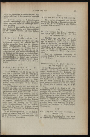 Verordnungsblatt für den Dienstbereich des österreichischen Bundesministeriums für Finanzen 19190214 Seite: 35