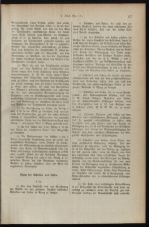 Verordnungsblatt für den Dienstbereich des österreichischen Bundesministeriums für Finanzen 19190214 Seite: 7