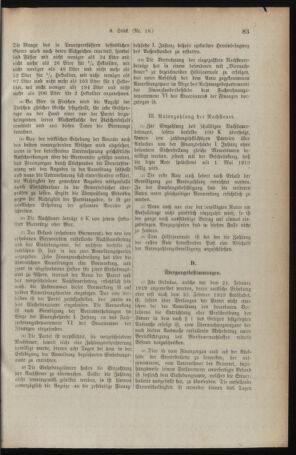 Verordnungsblatt für den Dienstbereich des österreichischen Bundesministeriums für Finanzen 19190216 Seite: 7