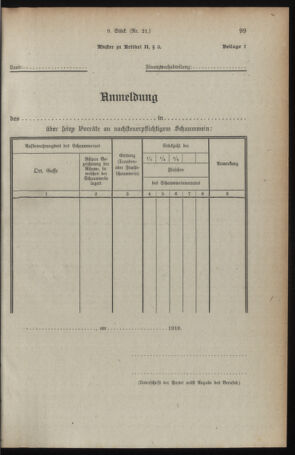 Verordnungsblatt für den Dienstbereich des österreichischen Bundesministeriums für Finanzen 19190220 Seite: 11