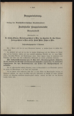 Verordnungsblatt für den Dienstbereich des österreichischen Bundesministeriums für Finanzen 19190220 Seite: 15