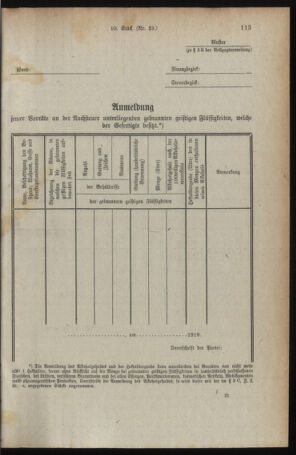 Verordnungsblatt für den Dienstbereich des österreichischen Bundesministeriums für Finanzen 19190225 Seite: 9