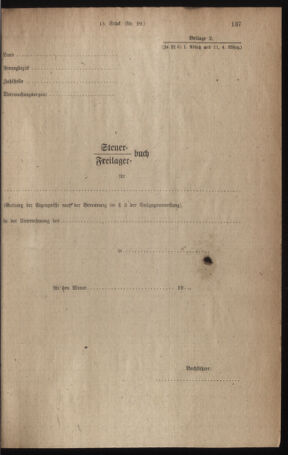 Verordnungsblatt für den Dienstbereich des österreichischen Bundesministeriums für Finanzen 19190305 Seite: 15