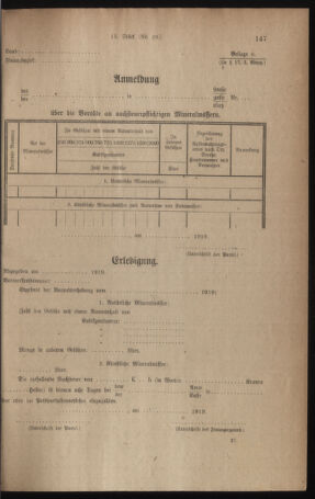 Verordnungsblatt für den Dienstbereich des österreichischen Bundesministeriums für Finanzen 19190305 Seite: 25