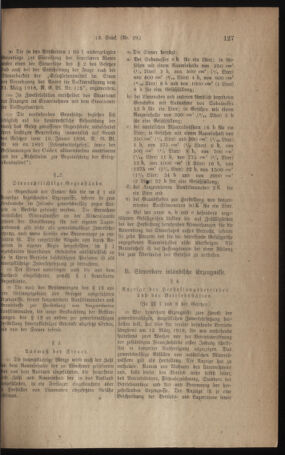 Verordnungsblatt für den Dienstbereich des österreichischen Bundesministeriums für Finanzen 19190305 Seite: 5