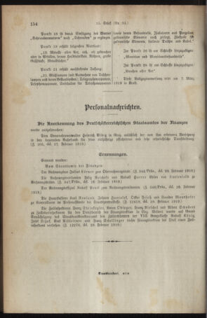 Verordnungsblatt für den Dienstbereich des österreichischen Bundesministeriums für Finanzen 19190310 Seite: 2