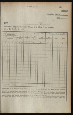 Verordnungsblatt für den Dienstbereich des österreichischen Bundesministeriums für Finanzen 19190317 Seite: 5