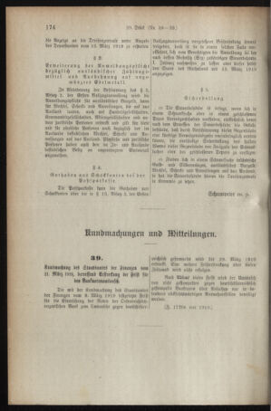 Verordnungsblatt für den Dienstbereich des österreichischen Bundesministeriums für Finanzen 19190324 Seite: 2