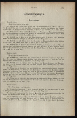 Verordnungsblatt für den Dienstbereich des österreichischen Bundesministeriums für Finanzen 19190324 Seite: 3