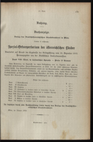 Verordnungsblatt für den Dienstbereich des österreichischen Bundesministeriums für Finanzen 19190324 Seite: 7