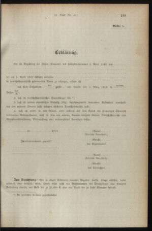 Verordnungsblatt für den Dienstbereich des österreichischen Bundesministeriums für Finanzen 19190328 Seite: 7