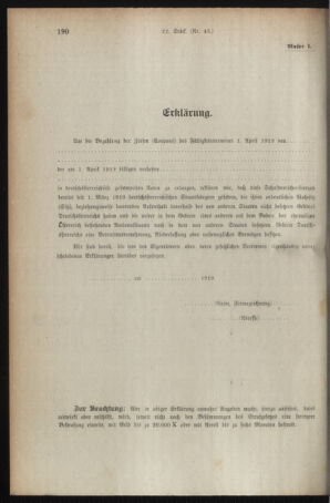 Verordnungsblatt für den Dienstbereich des österreichischen Bundesministeriums für Finanzen 19190328 Seite: 8