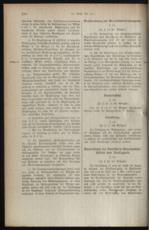 Verordnungsblatt für den Dienstbereich des österreichischen Bundesministeriums für Finanzen 19190331 Seite: 22