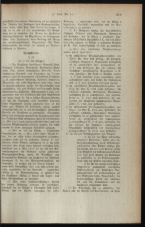 Verordnungsblatt für den Dienstbereich des österreichischen Bundesministeriums für Finanzen 19190331 Seite: 23