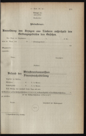 Verordnungsblatt für den Dienstbereich des österreichischen Bundesministeriums für Finanzen 19190331 Seite: 35