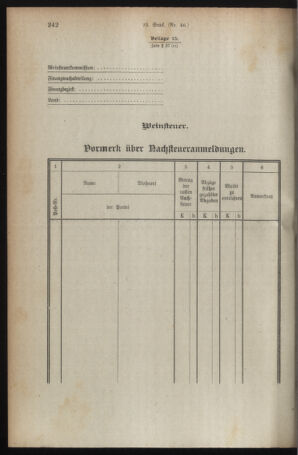 Verordnungsblatt für den Dienstbereich des österreichischen Bundesministeriums für Finanzen 19190331 Seite: 46