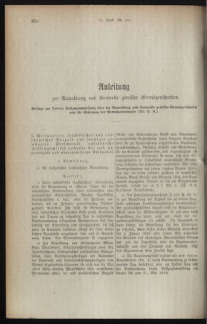 Verordnungsblatt für den Dienstbereich des österreichischen Bundesministeriums für Finanzen 19190416 Seite: 10