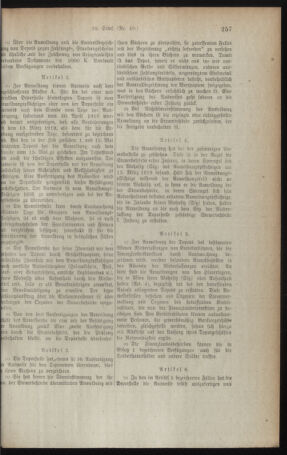 Verordnungsblatt für den Dienstbereich des österreichischen Bundesministeriums für Finanzen 19190416 Seite: 11