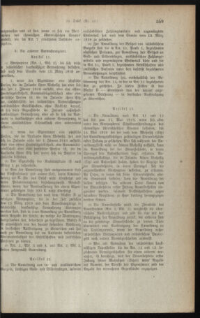 Verordnungsblatt für den Dienstbereich des österreichischen Bundesministeriums für Finanzen 19190416 Seite: 13