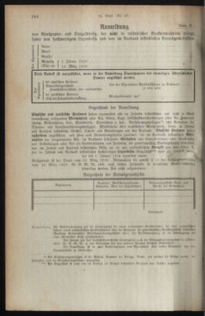 Verordnungsblatt für den Dienstbereich des österreichischen Bundesministeriums für Finanzen 19190416 Seite: 18