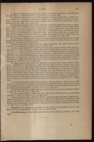 Verordnungsblatt für den Dienstbereich des österreichischen Bundesministeriums für Finanzen 19190529 Seite: 9