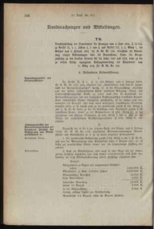 Verordnungsblatt für den Dienstbereich des österreichischen Bundesministeriums für Finanzen 19190613 Seite: 2