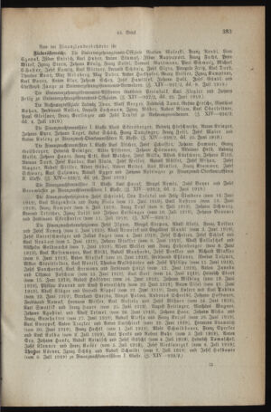 Verordnungsblatt für den Dienstbereich des österreichischen Bundesministeriums für Finanzen 19190728 Seite: 9