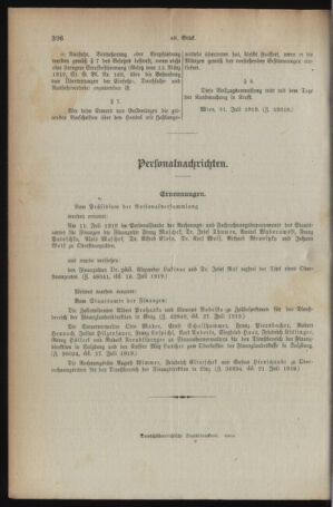 Verordnungsblatt für den Dienstbereich des österreichischen Bundesministeriums für Finanzen 19190805 Seite: 4