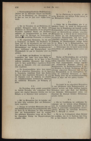 Verordnungsblatt für den Dienstbereich des österreichischen Bundesministeriums für Finanzen 19190823 Seite: 2