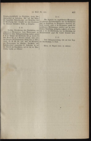 Verordnungsblatt für den Dienstbereich des österreichischen Bundesministeriums für Finanzen 19190823 Seite: 3