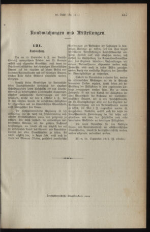 Verordnungsblatt für den Dienstbereich des österreichischen Bundesministeriums für Finanzen 19190929 Seite: 3