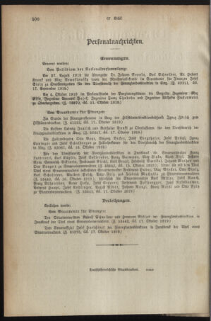 Verordnungsblatt für den Dienstbereich des österreichischen Bundesministeriums für Finanzen 19191027 Seite: 3