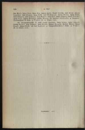 Verordnungsblatt für den Dienstbereich des österreichischen Bundesministeriums für Finanzen 19191107 Seite: 20