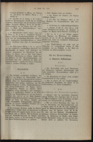 Verordnungsblatt für den Dienstbereich des österreichischen Bundesministeriums für Finanzen 19191107 Seite: 7