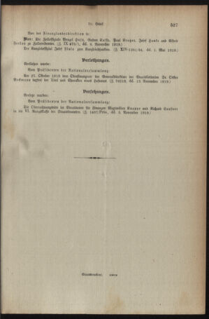 Verordnungsblatt für den Dienstbereich des österreichischen Bundesministeriums für Finanzen 19191117 Seite: 3