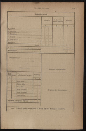 Verordnungsblatt für den Dienstbereich des österreichischen Bundesministeriums für Finanzen 19191118 Seite: 11