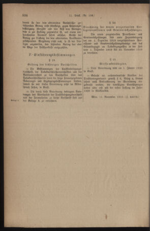 Verordnungsblatt für den Dienstbereich des österreichischen Bundesministeriums für Finanzen 19191118 Seite: 8