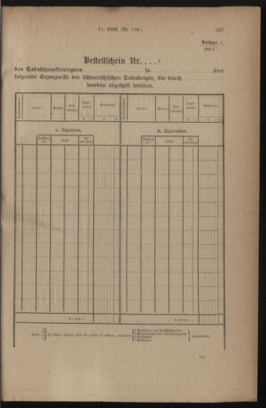 Verordnungsblatt für den Dienstbereich des österreichischen Bundesministeriums für Finanzen 19191118 Seite: 9