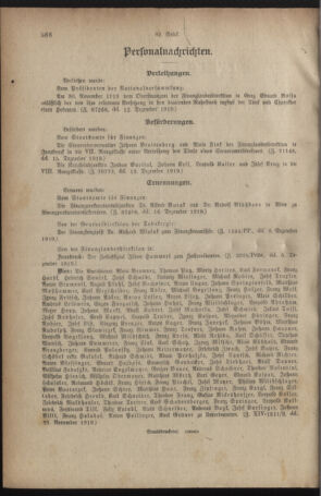 Verordnungsblatt für den Dienstbereich des österreichischen Bundesministeriums für Finanzen 19191220 Seite: 2