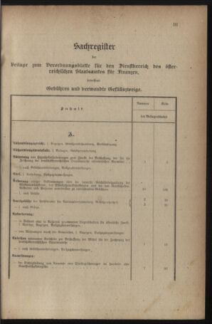 Verordnungsblatt für den Dienstbereich des österreichischen Bundesministeriums für Finanzen 19191230 Seite: 11