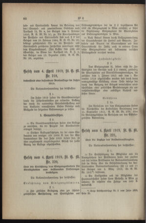 Verordnungsblatt für den Dienstbereich des österreichischen Bundesministeriums für Finanzen 19191230 Seite: 118