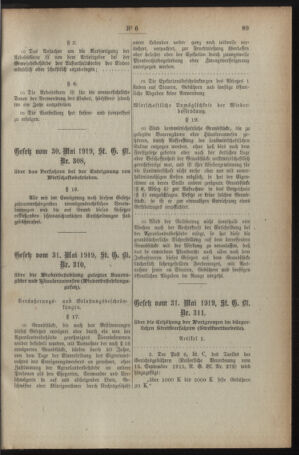 Verordnungsblatt für den Dienstbereich des österreichischen Bundesministeriums für Finanzen 19191230 Seite: 121