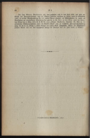 Verordnungsblatt für den Dienstbereich des österreichischen Bundesministeriums für Finanzen 19191230 Seite: 124