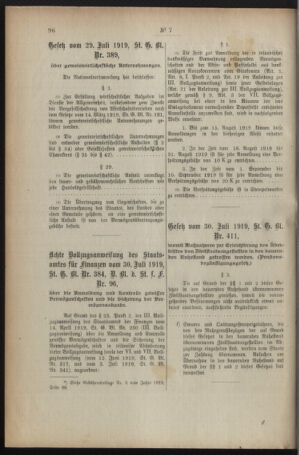 Verordnungsblatt für den Dienstbereich des österreichischen Bundesministeriums für Finanzen 19191230 Seite: 128