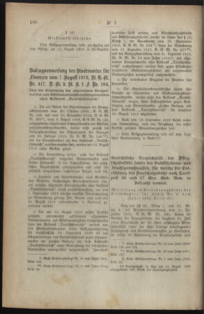 Verordnungsblatt für den Dienstbereich des österreichischen Bundesministeriums für Finanzen 19191230 Seite: 132