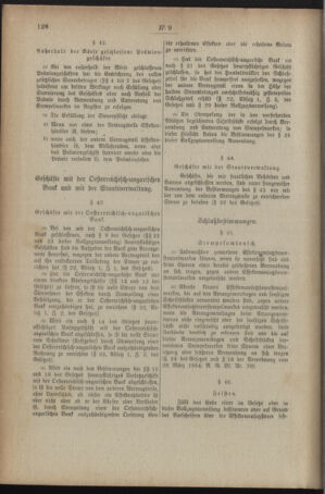 Verordnungsblatt für den Dienstbereich des österreichischen Bundesministeriums für Finanzen 19191230 Seite: 160