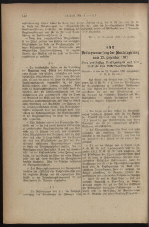 Verordnungsblatt für den Dienstbereich des österreichischen Bundesministeriums für Finanzen 19191230 Seite: 2