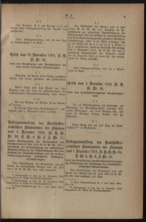 Verordnungsblatt für den Dienstbereich des österreichischen Bundesministeriums für Finanzen 19191230 Seite: 35